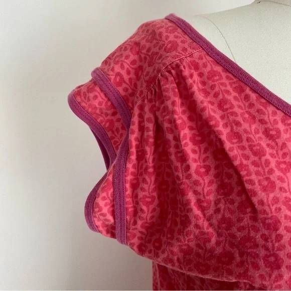 Marc by Marc Jacobs Floral Cap Sleeve Tee - Picture 5 of 5